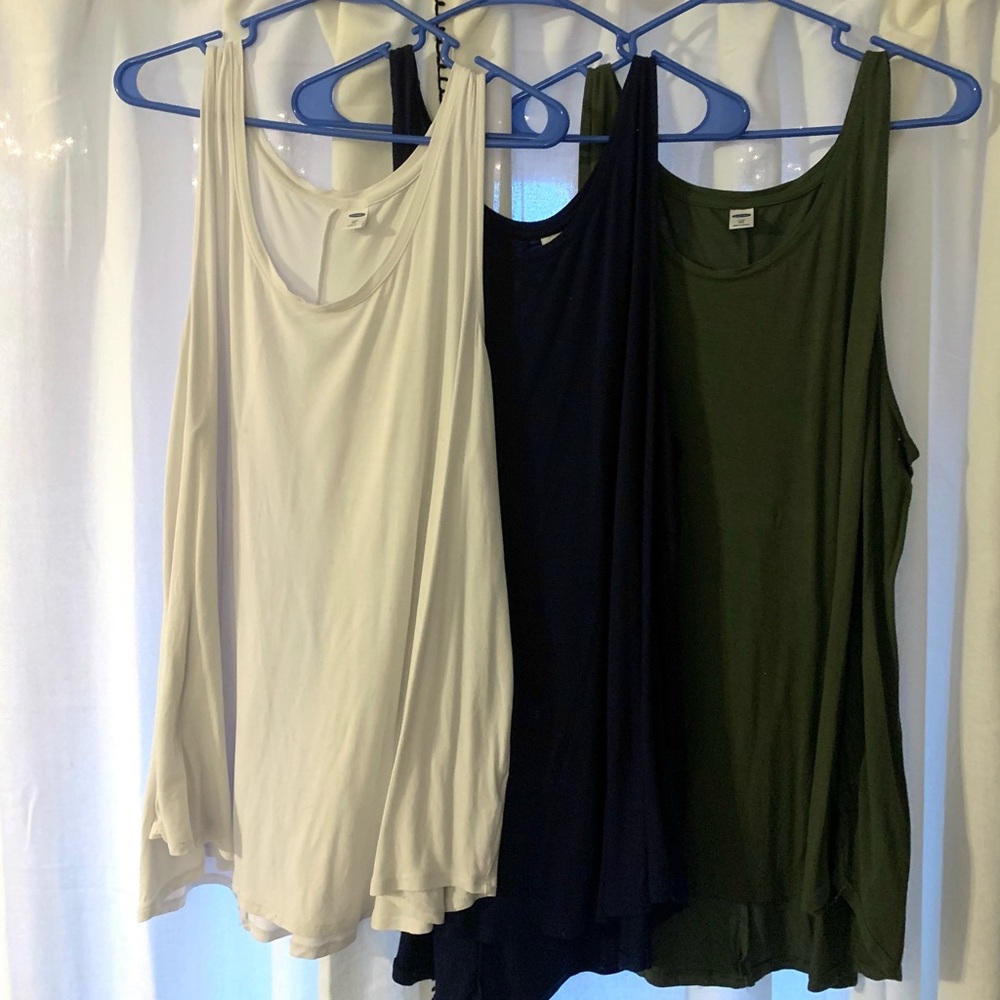 Three luxe tanks